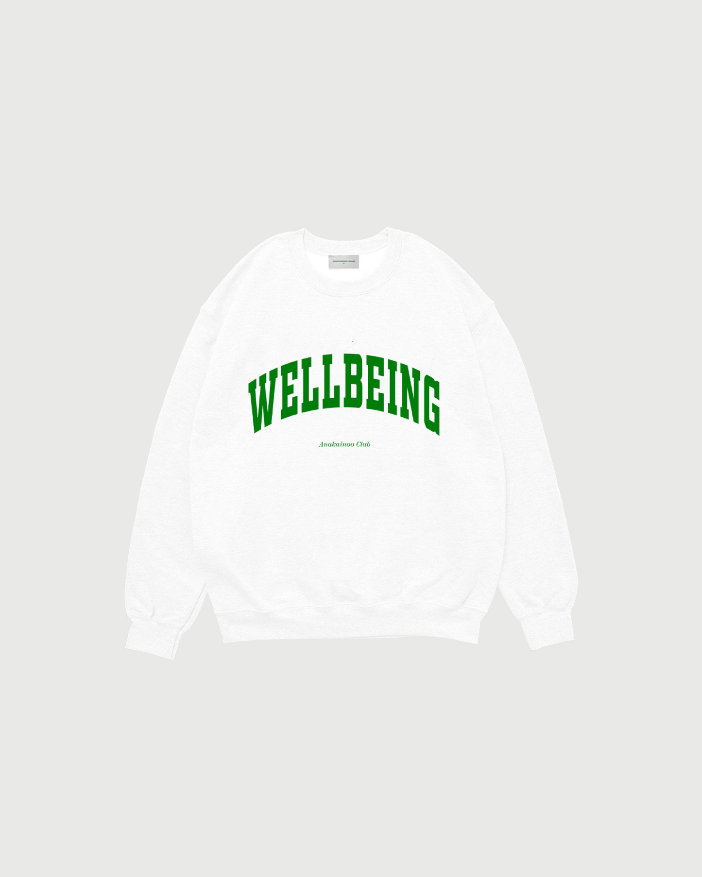 Wellbeing Sweatshirt White