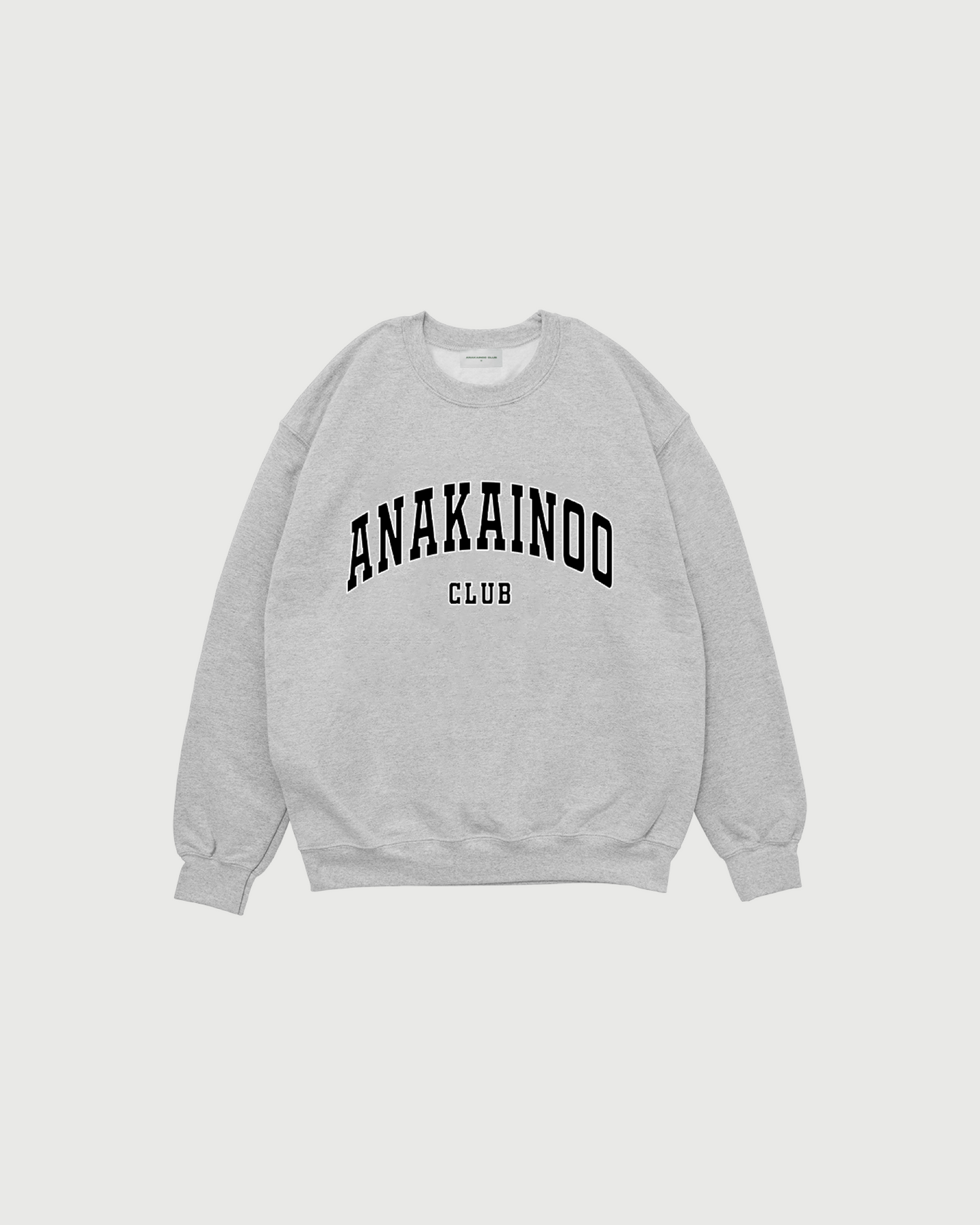 Logo Print Sweatshirt Gray