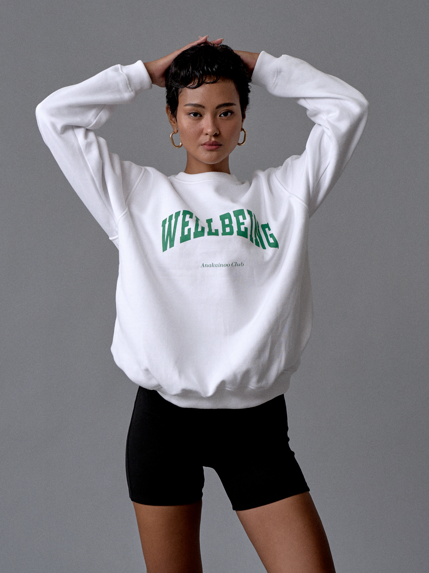 Wellbeing Sweatshirt White