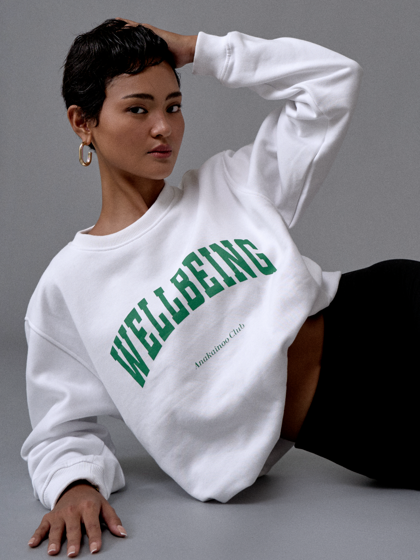 Wellbeing Sweatshirt White