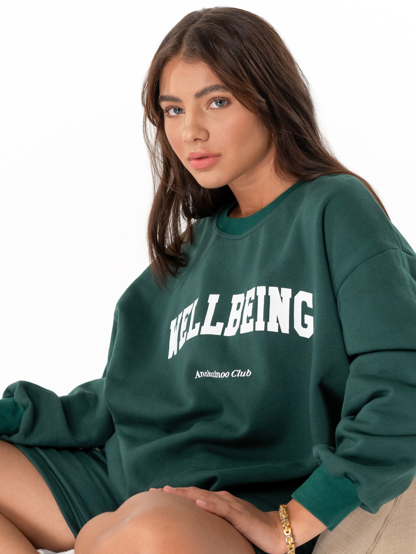 Wellbeing Sweatshirt Green