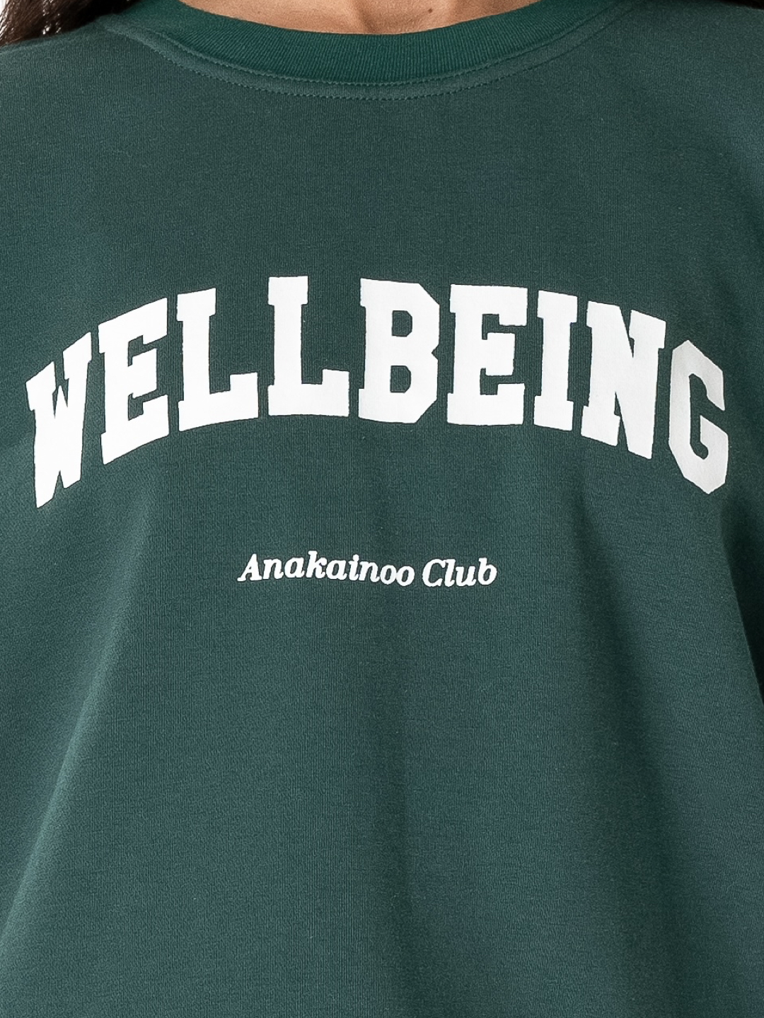 Wellbeing Sweatshirt Green