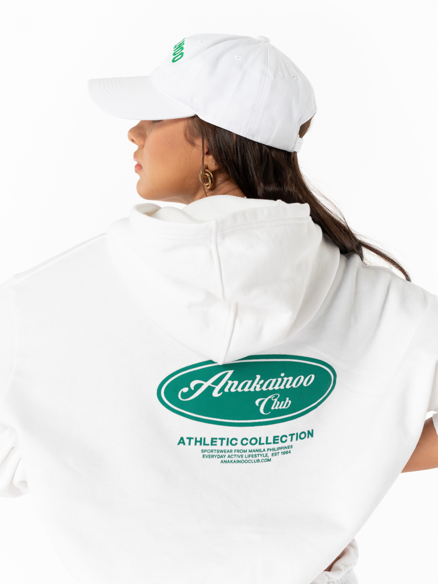 Anakainoo Classic Hoodie White