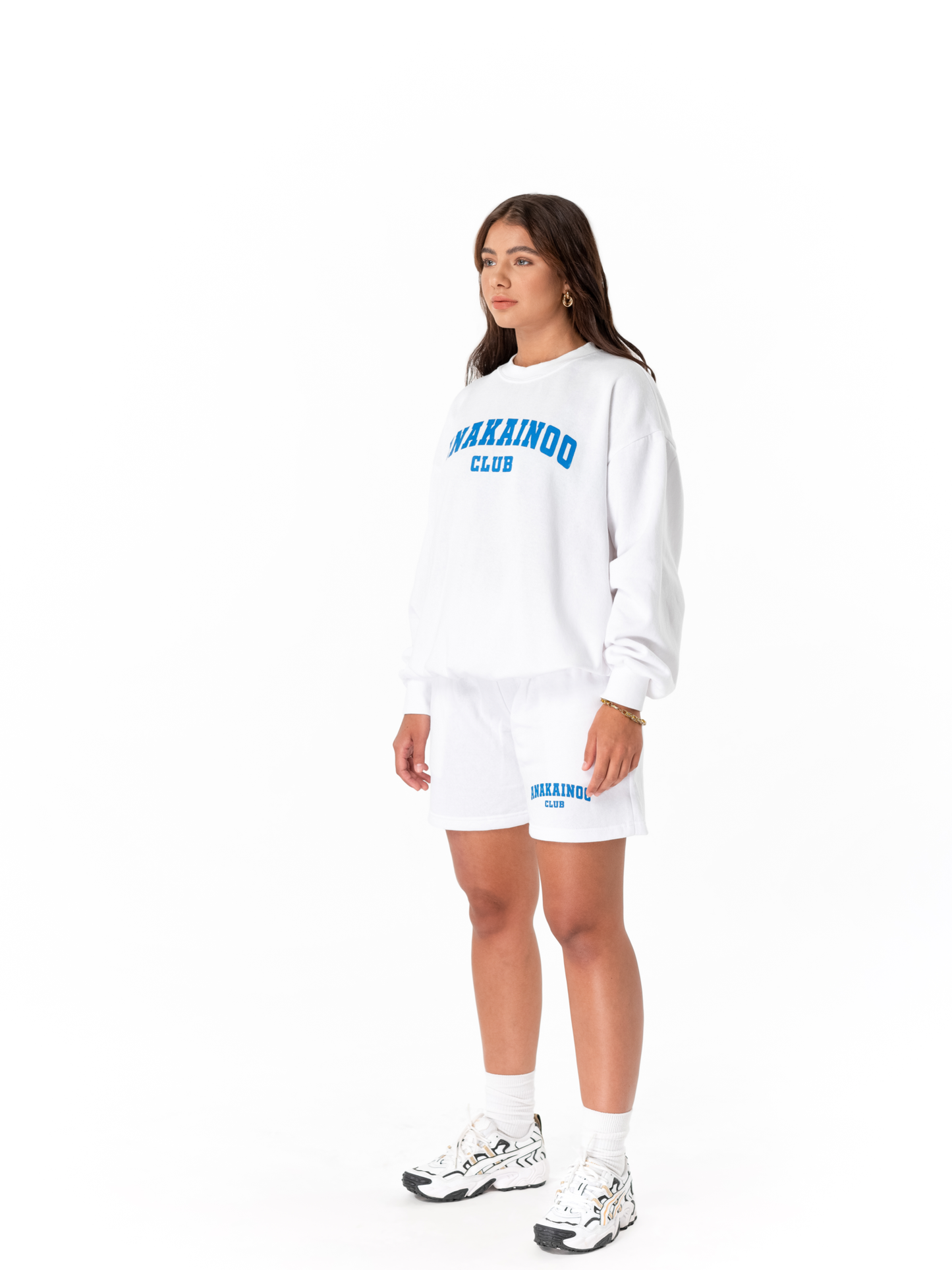 Logo Print Sweatshirt White