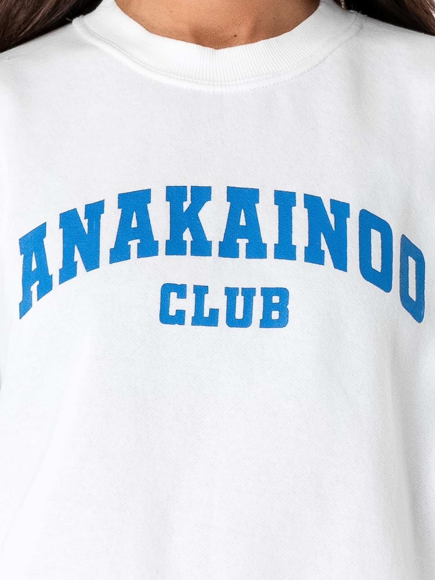 Logo Print Sweatshirt White