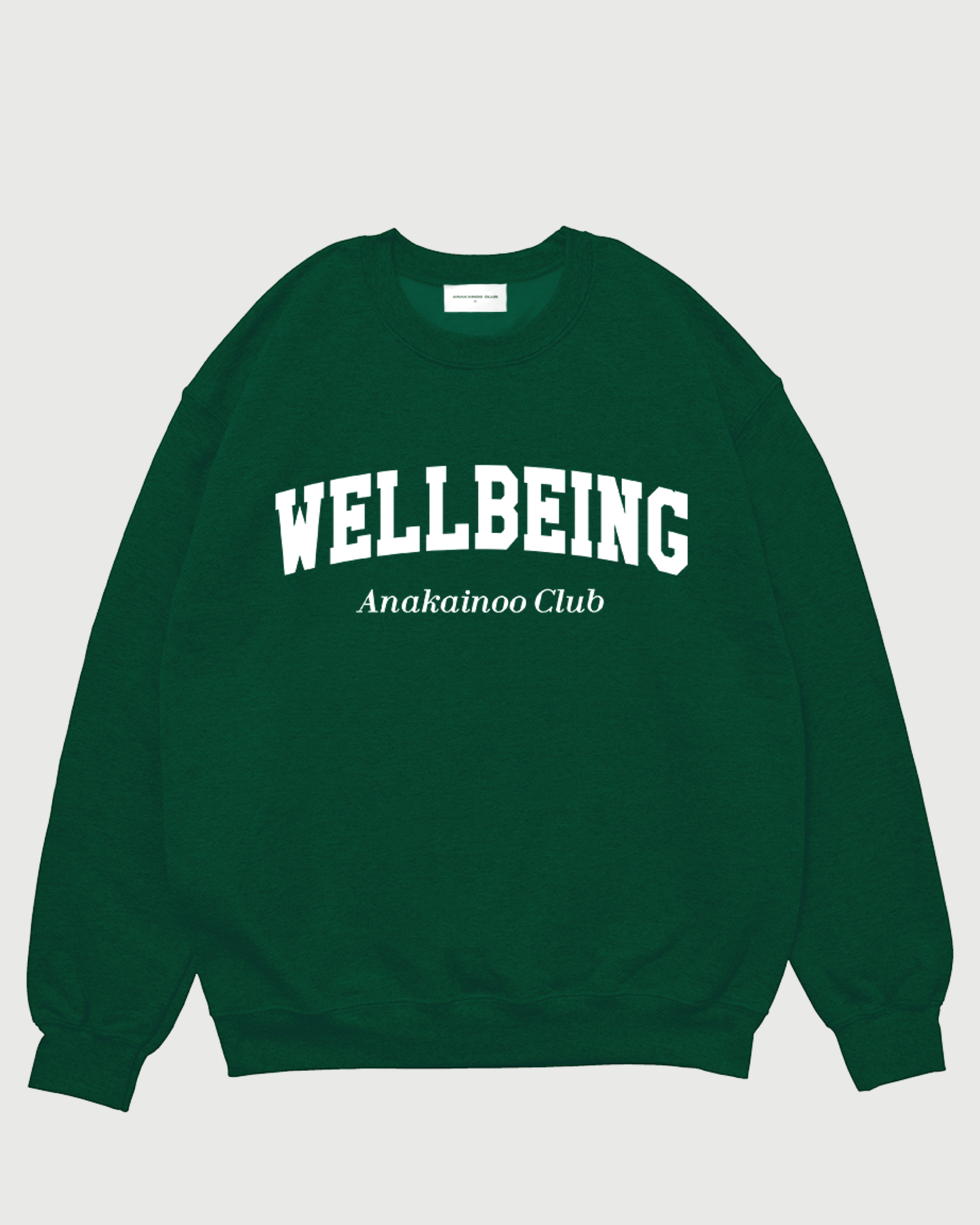 Wellbeing Sweatshirt Green