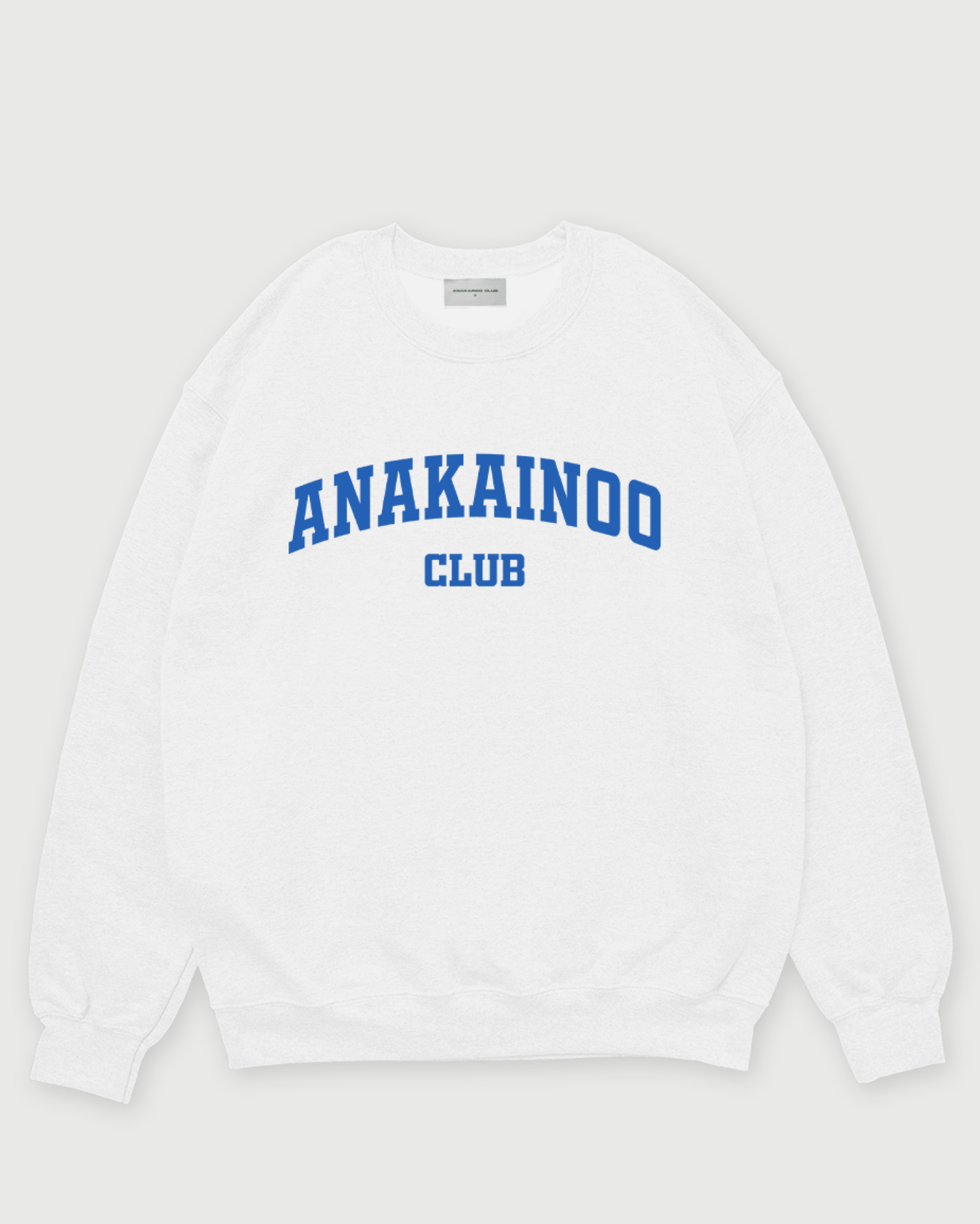Logo Print Sweatshirt White