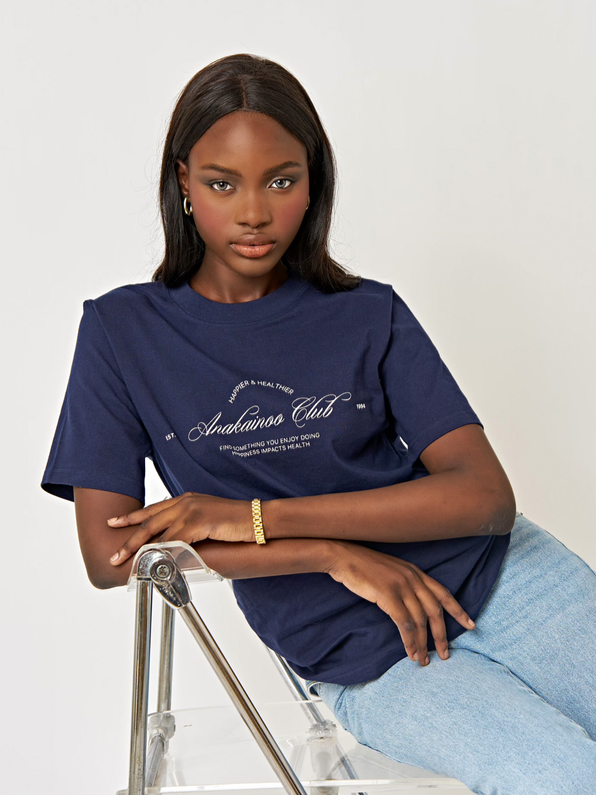 AC EST 1994 T-Shirt Navy Blue