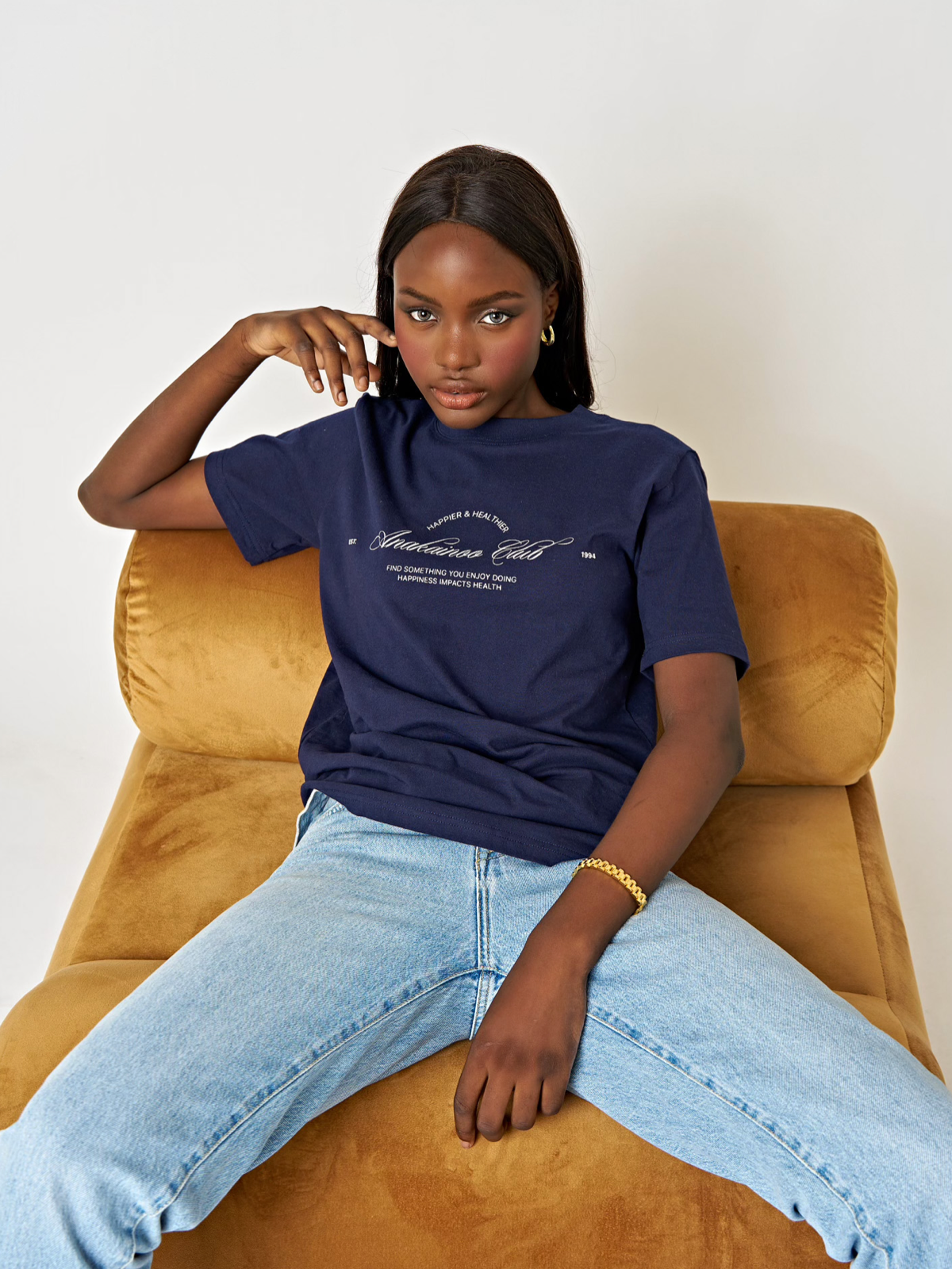 AC EST 1994 T-Shirt Navy Blue
